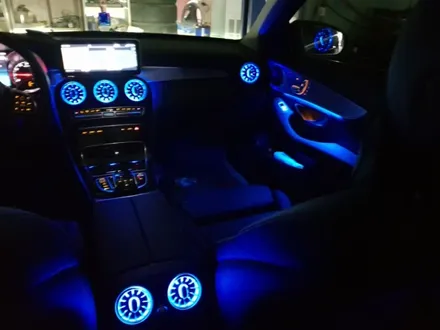 W205 C200  비노출 엠비언트 송풍구 무드등 해보자 / 남양주, 노원, 하남, 송파