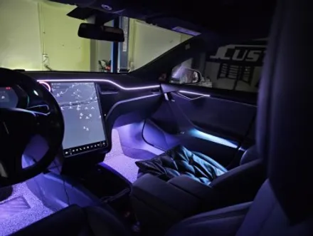 테슬라 모델S 모델3 엠비언트 실내튜닝은 조명부터 / 남양주, 노원, 하남, 송파