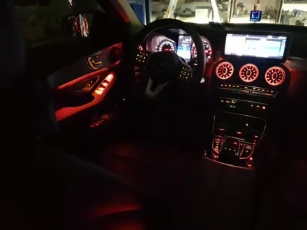 W205 C200  비노출 엠비언트 송풍구 무드등 해보자 / 남양주, 노원, 하남, 송파