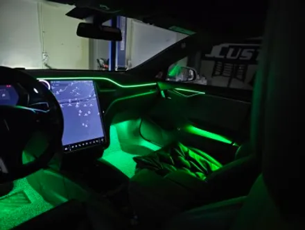 테슬라 모델S 모델3 엠비언트 실내튜닝은 조명부터 / 남양주, 노원, 하남, 송파