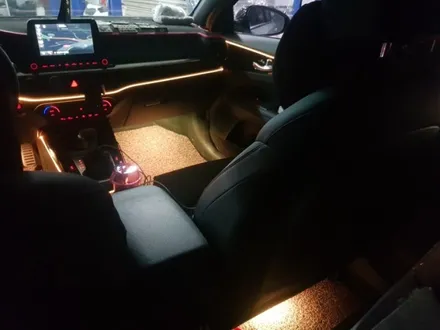 올뉴k3(k3GT) 면발광 광섬유 엠비언트           RGB풋등 무빙도어스커프  (남양주 포천 용인 대구 전라도광주 거제도 3세대 면발광 엠비언트) / 남양주, 노원, 하남, 송파