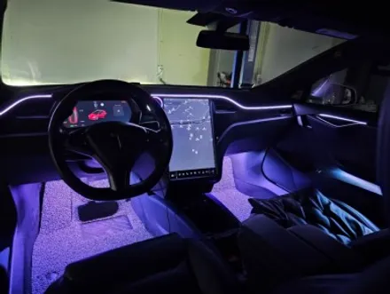 테슬라 모델S 모델3 엠비언트 실내튜닝은 조명부터 / 남양주, 노원, 하남, 송파