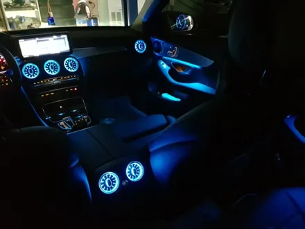 W205 C200  비노출 엠비언트 송풍구 무드등 해보자 / 남양주, 노원, 하남, 송파
