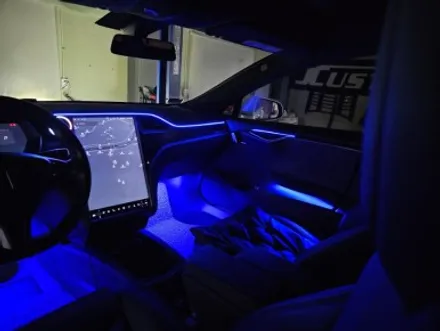 테슬라 모델S 모델3 엠비언트 실내튜닝은 조명부터 / 남양주, 노원, 하남, 송파