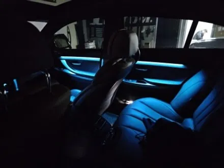 BMW f12 6시리즈 실내 엠비언트 튜닝은 비노출 입니다 / 남양주, 노원, 하남, 송파