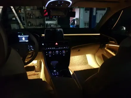제네시스 G70엠비언트 튜닝 가즈아~~~~~~ 순정엠비언트가 없으면 어때 비노출 매립엠비언트로 튜닝하면 된답니다~ / 남양주, 노원, 하남, 송파