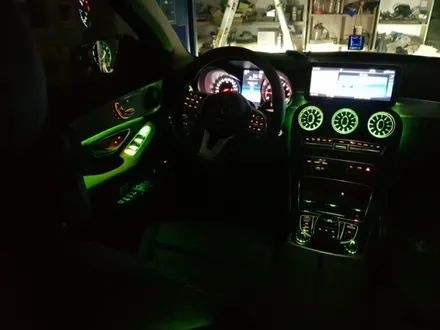 W205 C200  비노출 엠비언트 송풍구 무드등 해보자 / 남양주, 노원, 하남, 송파