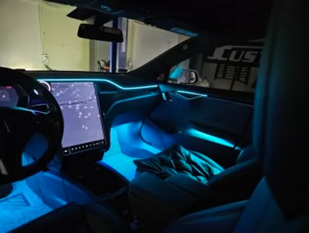 테슬라 모델S 모델3 엠비언트 실내튜닝은 조명부터 / 남양주, 노원, 하남, 송파