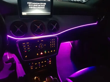 벤츠 GLA45 AMG 3세대 면발광 엠비언트 풋등 시공   남양주 포천 용인 대구 전라도광주 거제도 3세대 면발광 엠비언트 시공 / 남양주, 노원, 하남, 송파