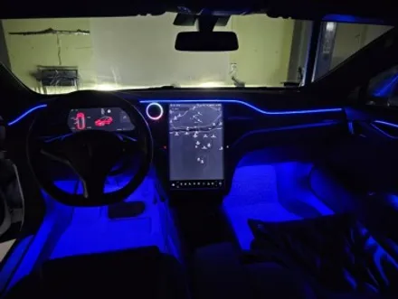 테슬라 모델S 모델3 엠비언트 실내튜닝은 조명부터 / 남양주, 노원, 하남, 송파