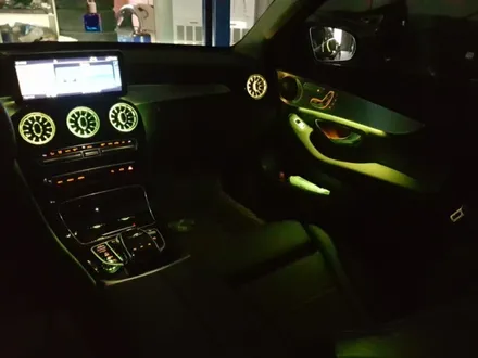 W205 C200  비노출 엠비언트 송풍구 무드등 해보자 / 남양주, 노원, 하남, 송파