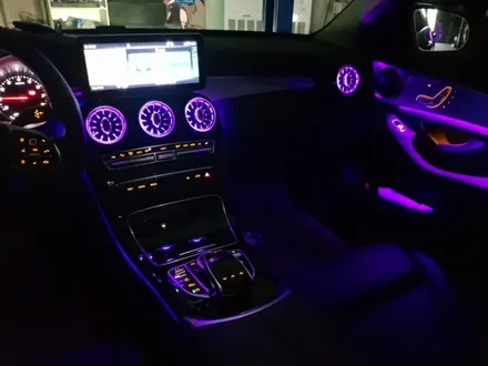 W205 C200  비노출 엠비언트 송풍구 무드등 해보자 / 남양주, 노원, 하남, 송파