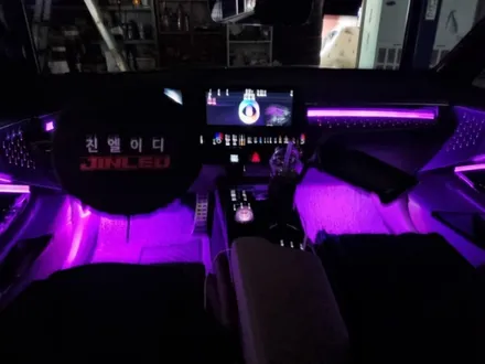 기아 K8 실내 무드등 아크릴 매립 엠비언트 VER2 순정 엠비언트와 아크릴 엠비언트 색상을 동일하게~~ / 남양주, 노원, 하남, 송파