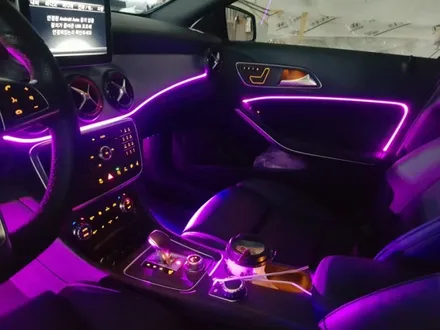 벤츠 GLA45 AMG 3세대 면발광 엠비언트 풋등 시공   남양주 포천 용인 대구 전라도광주 거제도 3세대 면발광 엠비언트 시공 / 남양주, 노원, 하남, 송파