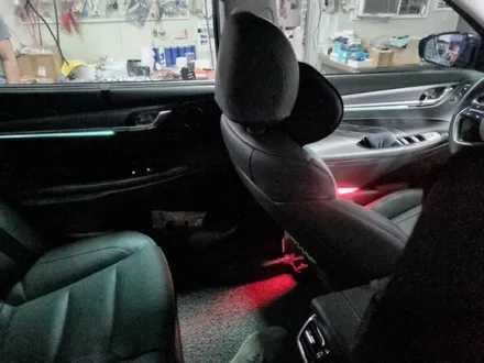 더뉴그랜저 엠비언트 도어 간접조명방식 비노출 엠비언트추가하여 순정연동 해보자 / 남양주, 노원, 하남, 송파
