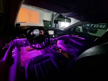 벤츠 w218 CLS 엠비언트 풀컬러 RGB 엠비언트로 광량 업그레이드 해봐요 / 남양주, 노원, 하남, 송파