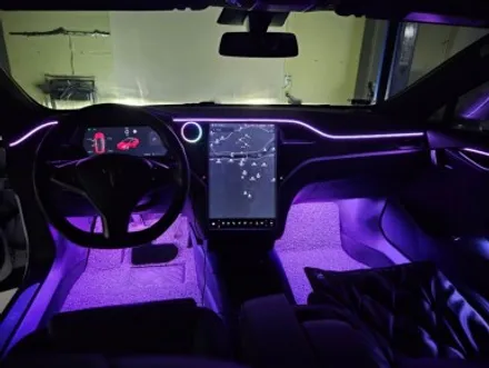 테슬라 모델S 모델3 엠비언트 실내튜닝은 조명부터 / 남양주, 노원, 하남, 송파