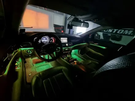 벤츠 w218 CLS 엠비언트 풀컬러 RGB 엠비언트로 광량 업그레이드 해봐요 / 남양주, 노원, 하남, 송파