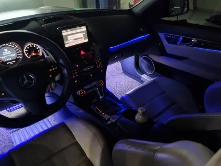 벤츠 W204 C63 AMG 간접조명방식 엠비언트로 실내를 꾸며보자 / 남양주, 노원, 하남, 송파