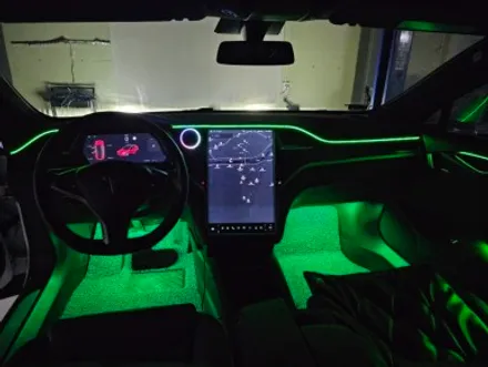 테슬라 모델S 모델3 엠비언트 실내튜닝은 조명부터 / 남양주, 노원, 하남, 송파