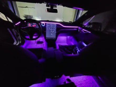 테슬라 모델S 모델3 엠비언트 실내튜닝은 조명부터 / 남양주, 노원, 하남, 송파