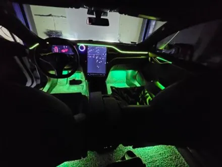 테슬라 모델S 모델3 엠비언트 실내튜닝은 조명부터 / 남양주, 노원, 하남, 송파