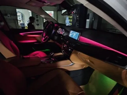 BMW F16 X6 순정 엠비언트는 밝기가 너무 약하죠? / 남양주, 노원, 하남, 송파