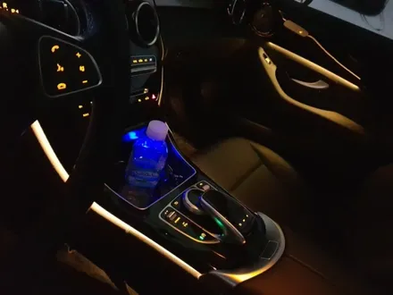 W205 C200 엠비언트 순정 엠비언트가 없어요 그럼 순정 엠비언트 처럼 매립하여 비노출 엠비언트 튜닝 해바요 / 남양주, 노원, 하남, 송파