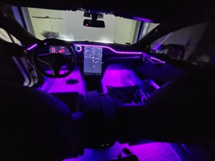 테슬라 모델S 모델3 엠비언트 실내튜닝은 조명부터 / 남양주, 노원, 하남, 송파