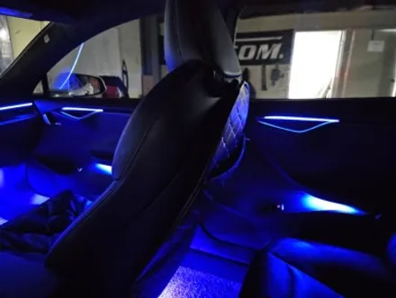 테슬라 모델S 모델3 엠비언트 실내튜닝은 조명부터 / 남양주, 노원, 하남, 송파