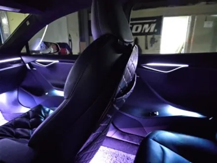 테슬라 모델S 모델3 엠비언트 실내튜닝은 조명부터 / 남양주, 노원, 하남, 송파