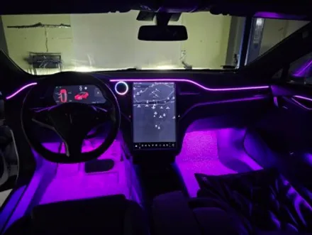 테슬라 모델S 모델3 엠비언트 실내튜닝은 조명부터 / 남양주, 노원, 하남, 송파