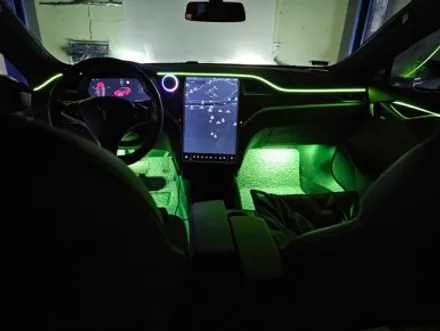 테슬라 모델S 모델3 엠비언트 실내튜닝은 조명부터 / 남양주, 노원, 하남, 송파