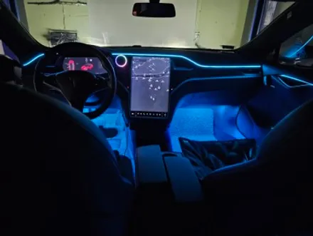 테슬라 모델S 모델3 엠비언트 실내튜닝은 조명부터 / 남양주, 노원, 하남, 송파