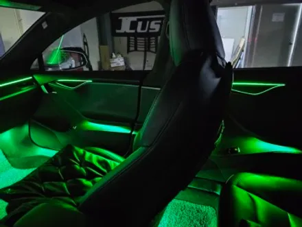 테슬라 모델S 모델3 엠비언트 실내튜닝은 조명부터 / 남양주, 노원, 하남, 송파