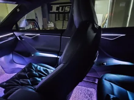 테슬라 모델S 모델3 엠비언트 실내튜닝은 조명부터 / 남양주, 노원, 하남, 송파