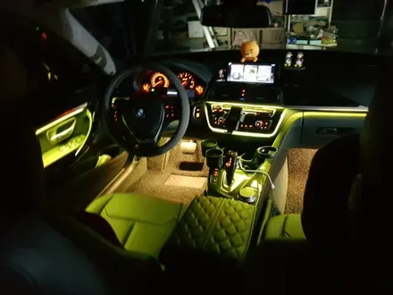 BMW 3GT  실내가 허전해 화려하게 비노출 엠비언트로 실내 분위기를 바꿔보자 F32 엠비언트 / 남양주, 노원, 하남, 송파
