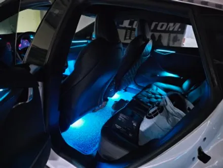 테슬라 모델S 모델3 엠비언트 실내튜닝은 조명부터 / 남양주, 노원, 하남, 송파