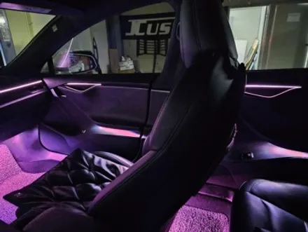 테슬라 모델S 모델3 엠비언트 실내튜닝은 조명부터 / 남양주, 노원, 하남, 송파