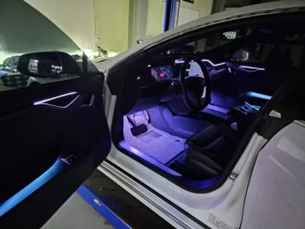 테슬라 모델S 모델3 엠비언트 실내튜닝은 조명부터 / 남양주, 노원, 하남, 송파