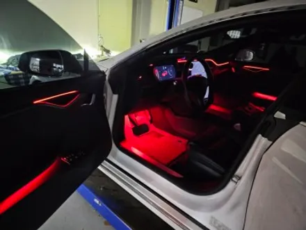 테슬라 모델S 모델3 엠비언트 실내튜닝은 조명부터 / 남양주, 노원, 하남, 송파