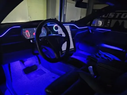 테슬라 모델S 모델3 엠비언트 실내튜닝은 조명부터 / 남양주, 노원, 하남, 송파