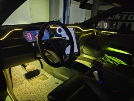 테슬라 모델S 모델3 엠비언트 실내튜닝은 조명부터 / 남양주, 노원, 하남, 송파