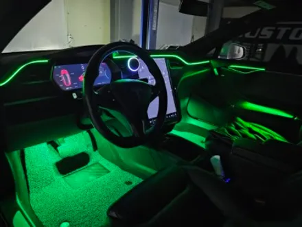 테슬라 모델S 모델3 엠비언트 실내튜닝은 조명부터 / 남양주, 노원, 하남, 송파