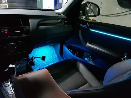BMW 4X 허전한 실내를 아크릴 매립 엠비언트로 튜닝해보자 노출없는 FILL 엠비언트 가즈아 / 남양주, 노원, 하남, 송파