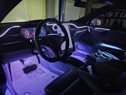 테슬라 모델S 모델3 엠비언트 실내튜닝은 조명부터 / 남양주, 노원, 하남, 송파