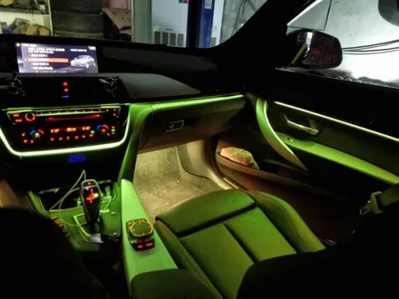 BMW 3GT 허전한 실내를 간접조명방식 비노출 엠비언트로 튜닝 해보자  풀컬러 엠비언트 GO~ / 남양주, 노원, 하남, 송파