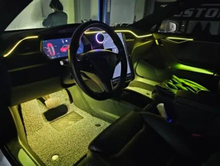 테슬라 모델S 모델3 엠비언트 실내튜닝은 조명부터 / 남양주, 노원, 하남, 송파