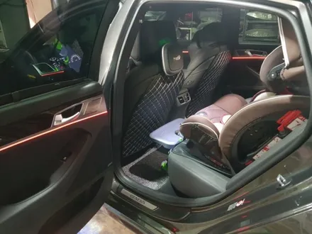 제네시스 G80 3세대 면발광 엠비언트 매립형 RGB풋등  (남양주 포천 용인 대구 전라도광주 거제도 3세대 면발광 엠비언트 시공) / 남양주, 노원, 하남, 송파