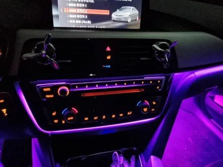 BMW 3GT 허전한 실내를 간접조명방식 비노출 엠비언트로 튜닝 해보자  풀컬러 엠비언트 GO~ / 남양주, 노원, 하남, 송파